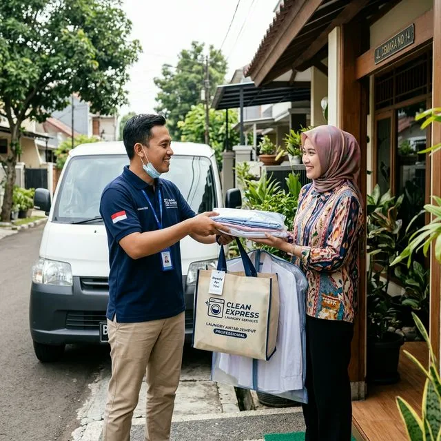 Antar Jemput Laundry